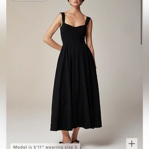 J Crew Sweetheart tank dress with poplin skirt CA647